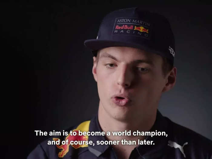 Max Verstappen was in a different spot of his career.