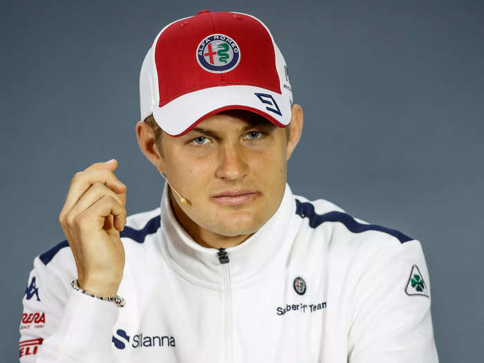 Marcus Ericsson was in his final season on the F1 grid with Alfa Romeo.