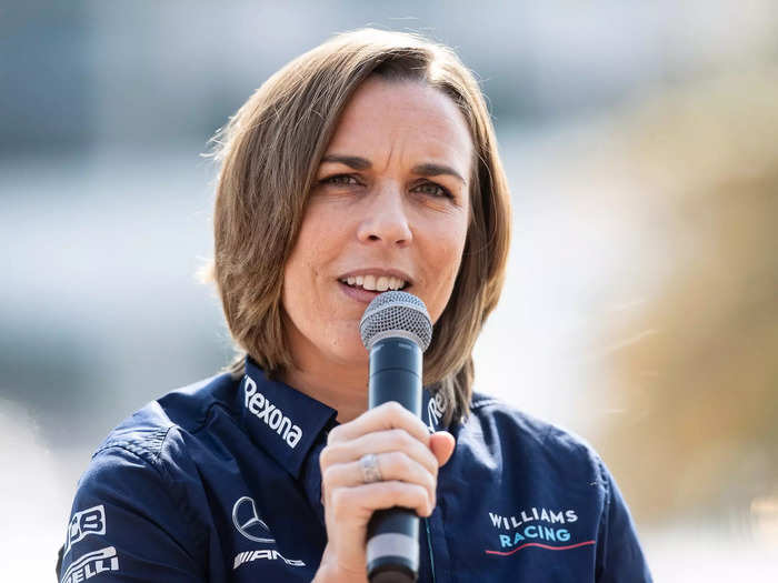 Claire Williams carried the weight of her father