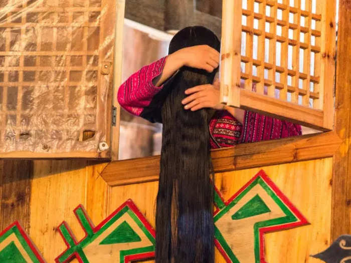 The Red Yao women of Huangluo Yao village are visited by people from around the world to witness the most remarkable feature of beauty in their culture — their hair.