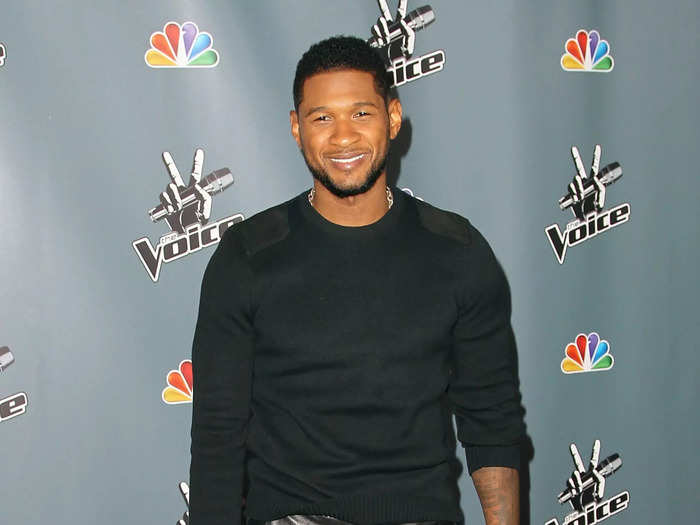 Usher was a judge on "The Voice" during its fourth and sixth seasons.