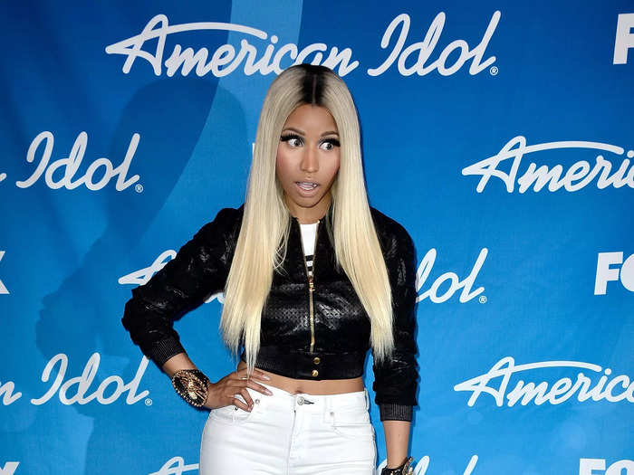 Nicki Minaj was a judge during season 12 of "American Idol."