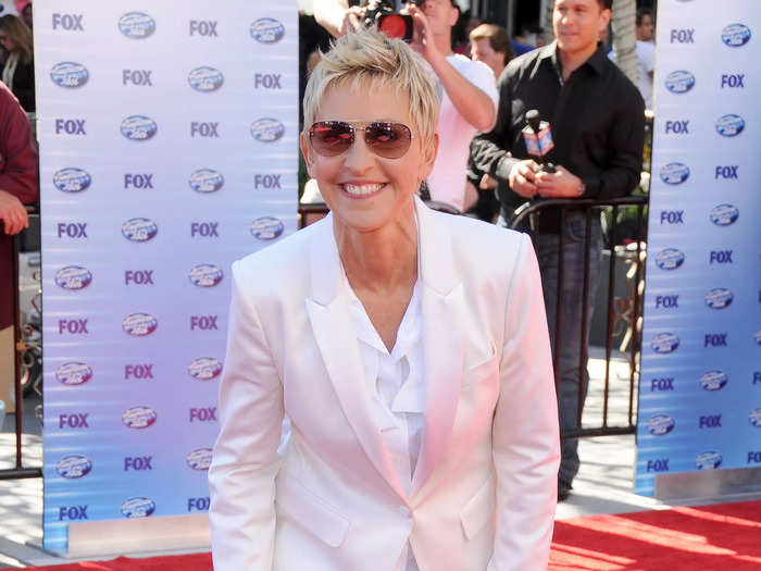 Ellen DeGeneres had a brief stint as a judge on season nine of "American Idol."