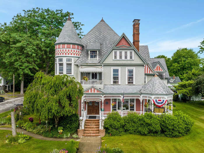 A 138-year-old Victorian mansion in Marine City, Michigan, has been home to a bed and breakfast for the past 30 years. Now, it