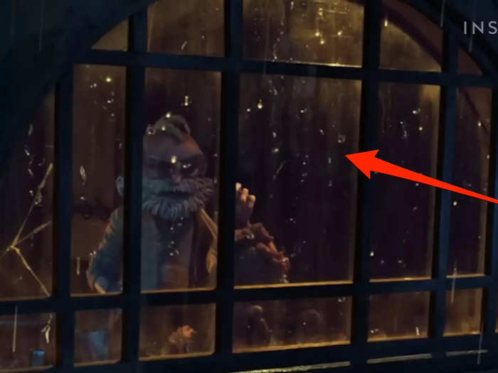 The "Pinocchio" team also used VFX when needed, too, but they did not rely heavily on it. While computer-generated rain was used at times, this was complemented by the practical use of glycerin to make it look like there were droplets of water.