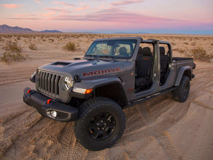 9 (tie). Jeep Gladiator