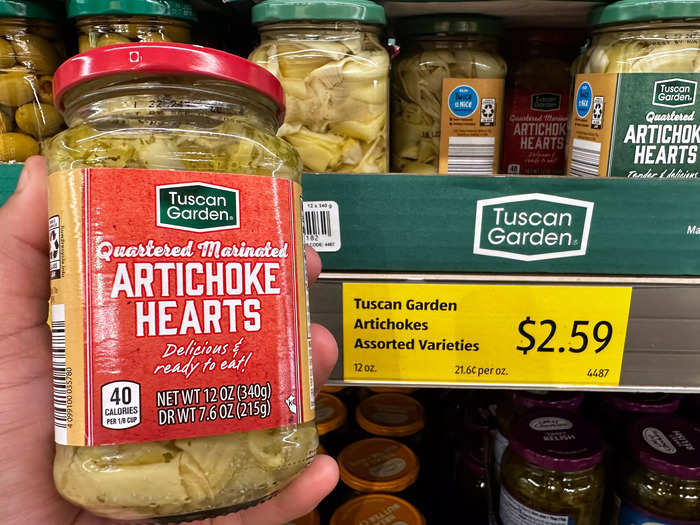 I keep Tuscan Garden marinated artichoke hearts in my pantry to dress up salads and pizzas.