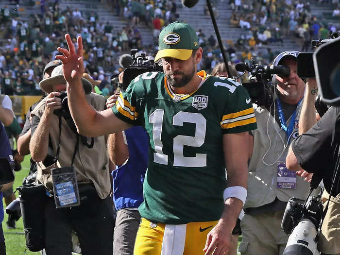 Rodgers suggested that meditation helped keep him from retiring before the 2021 season.