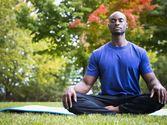 He is a big believer in meditation and yoga.