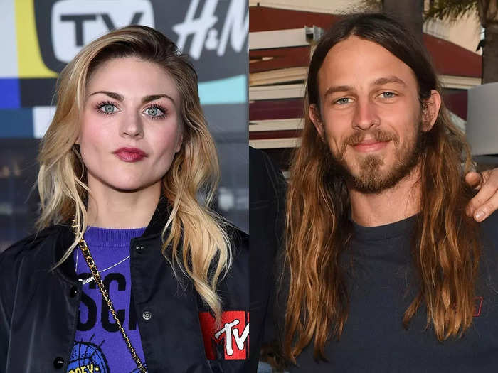 Frances Bean Cobain revealed her relationship with Riley Hawk in early 2022.