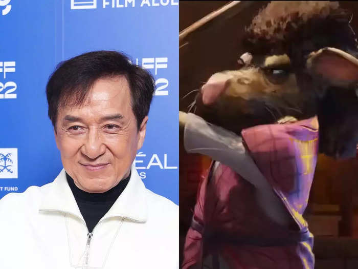 Jackie Chan will play the turtles