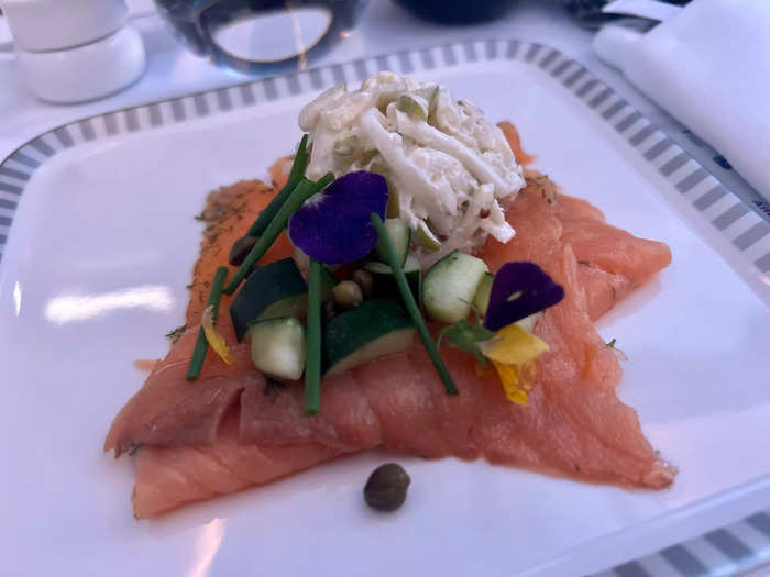 …smoked salmon…