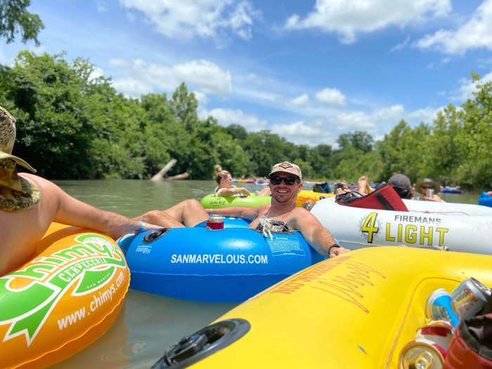 Hop on a fun float with Frontera Tube Tours