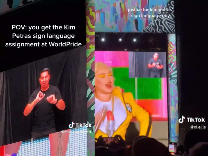 The internet is obsessed with a sign language interpreter who performed ...