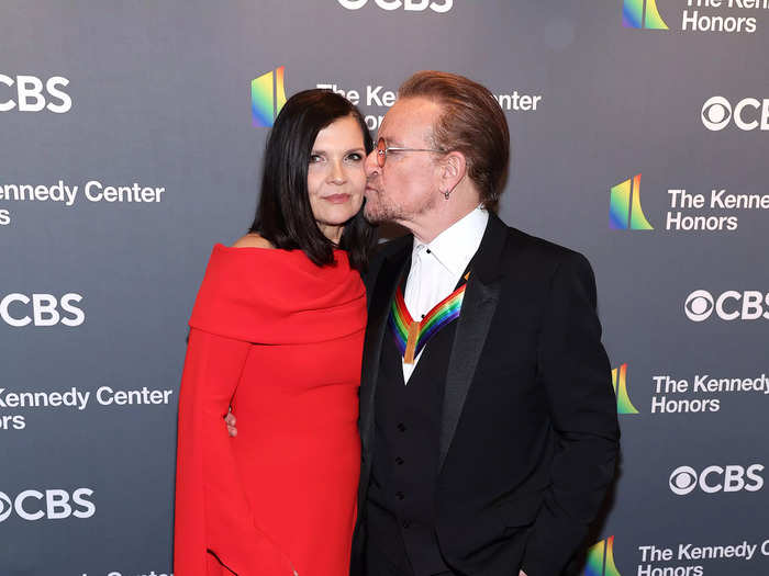 Bono and Ali Hewson went to high school together.