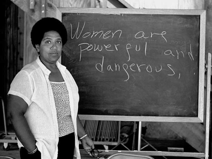 Audre Lorde (1934-1992) was a revolutionary poet and feminist.