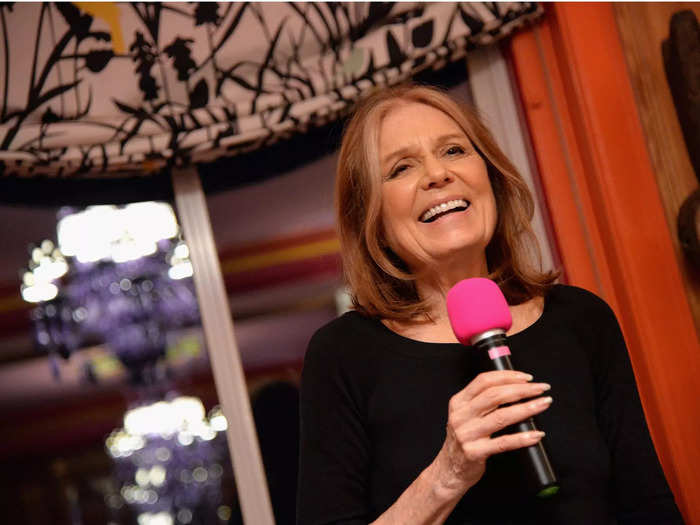 Gloria Steinem (b. 1934) is a prominent feminist movement leader.