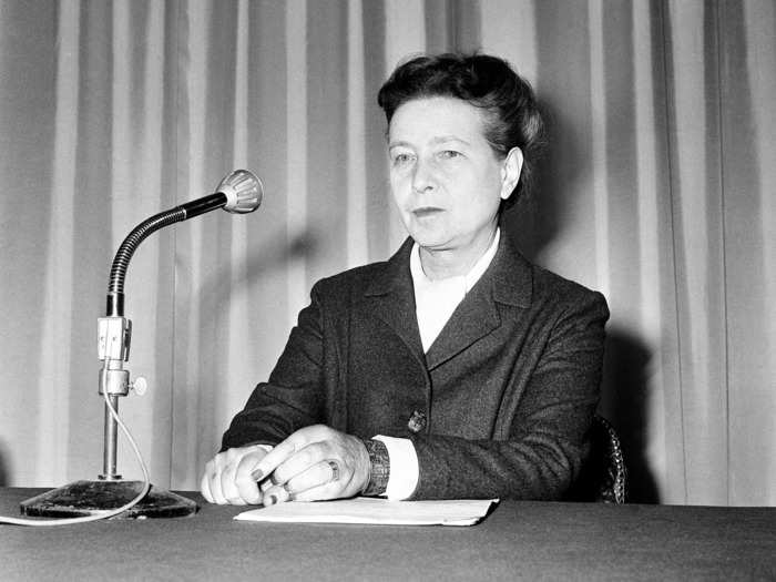 Simone de Beauvoir (1908-1986) paved the way for modern feminism.