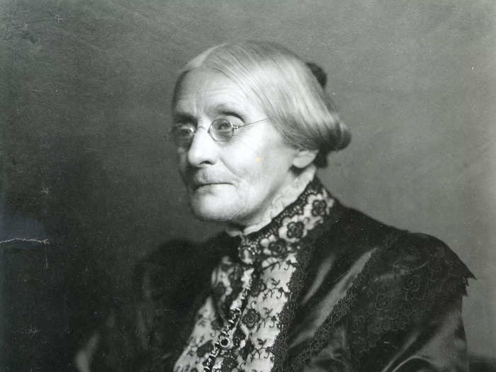 Susan B. Anthony (1820-1906) was a powerful social activist.