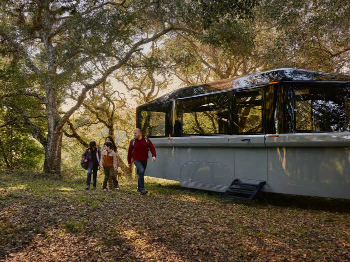 This design, as well as its electric drivetrain that takes the load off of the towing vehicle, then drops the range loss down to nearly zero, according to the team.