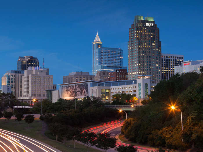 6. Raleigh, North Carolina