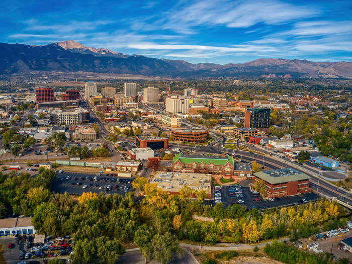 10. Colorado Springs, Colorado