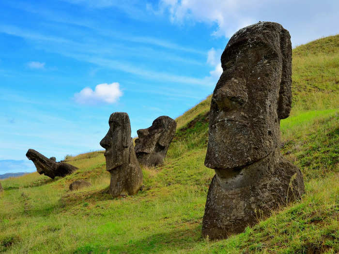 Easter Island is one of the most remote inhabited places in the world.