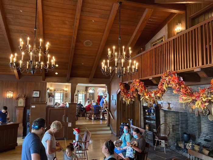 Liberty Tree Tavern has some of the best food at Magic Kingdom.