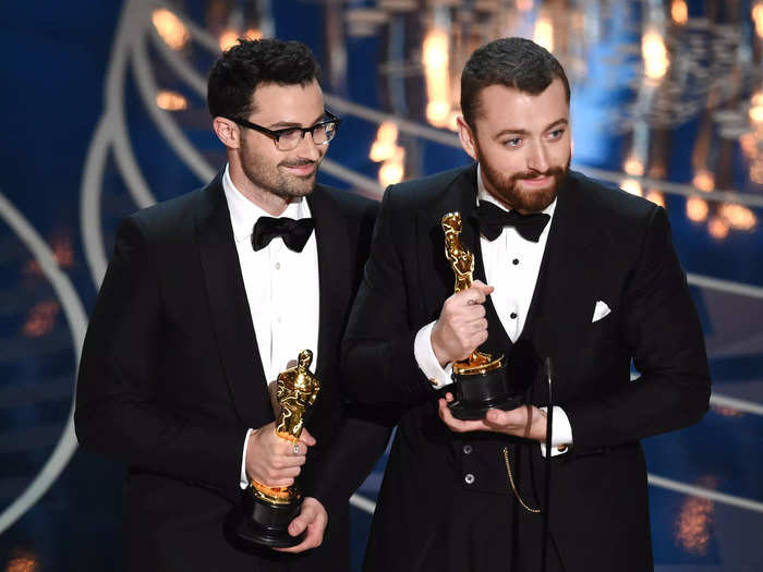 Sam Smith said that "no openly gay man had ever won an Oscar" before them. They were wrong.