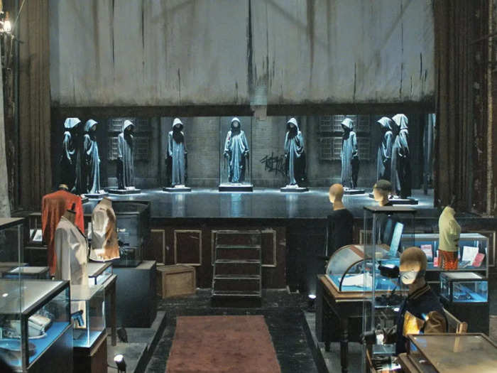 The shrine is crammed with references to previous movies.