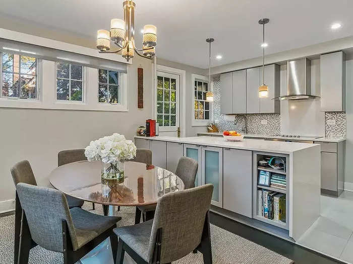 The house features a spacious kitchen, where one can perch and read Spidey