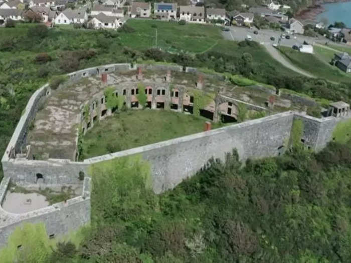 This post-Napoleonic fortress is on the market for £190,000 (almost $230,000).