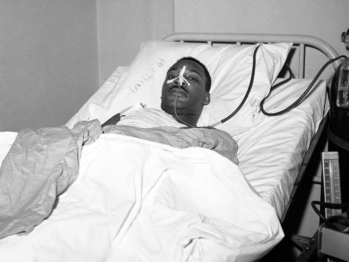 Dr. King recovered from the attack over the next few days. In a speech he gave ten years later, Dr. King spoke of the attack, saying, "The X-rays revealed that the tip of the blade was on the edge of my aorta, the main artery. And once that