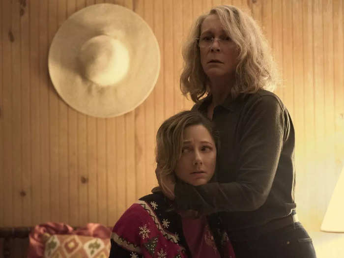 Four decades after the original film, Curtis returned to the big screen as Laurie Strode in "Halloween" (2018).