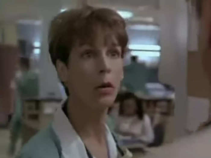 In the romance "Forever Young" (1992), she played Claire Cooper.