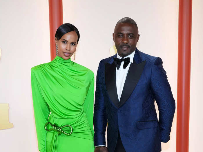 Sabrina Dhowre Elba and Idris Elba