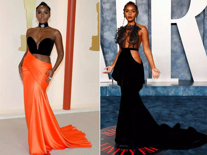 Janelle Monáe wore a stunning gown at the Oscars but saved their best dress for the Vanity Fair after-party.