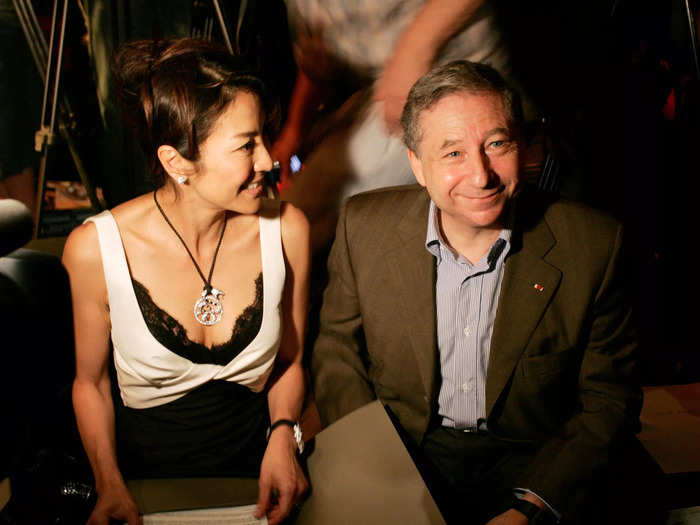 Todt and Yeoh have been together since 2004.