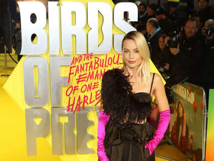 She also produced and starred in "Birds of Prey," Harley Quinn