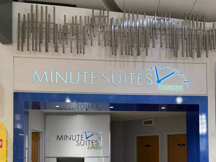 All five of the suites are in the airport