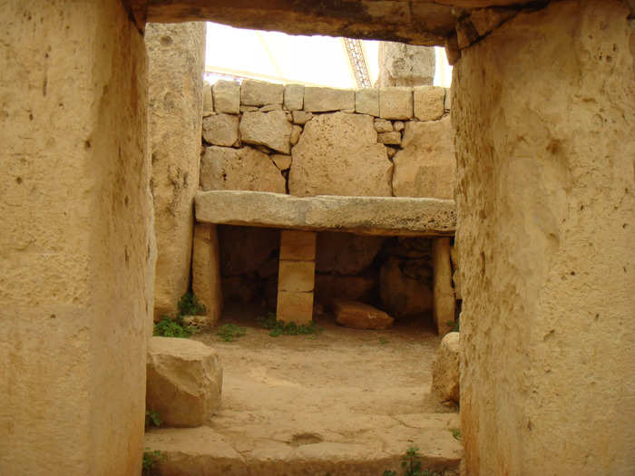 Mnajdra megalithic temple, Malta