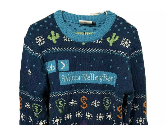 5. Move over Christmas jumpers and make way for this "ugly sweater," which had the bank