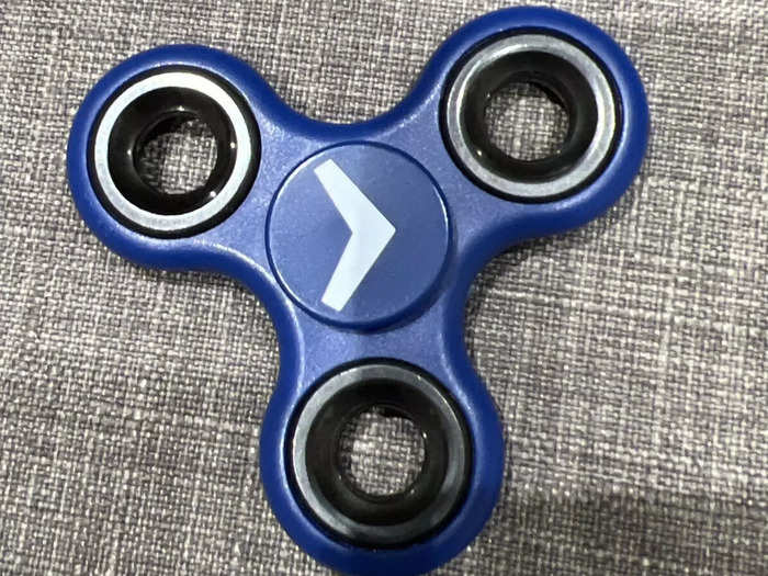 3. One seller listed a fidget spinner adorned with SVB