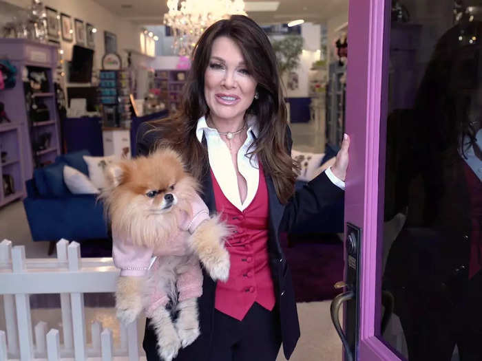 In 2021, she executive-produced and starred in the Peacock reality show "Vanderpump Dogs," which focused on the organization