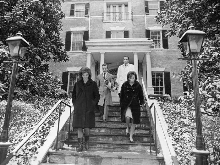 The centerpiece home on 3017 N Street NW was the former residence of First Lady Jackie Kennedy.