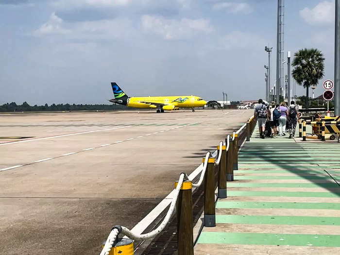 But there were times that walking down the tarmac felt like a good thing — one airport, which only had two flights a day, made me feel like I was arriving on a private plane.