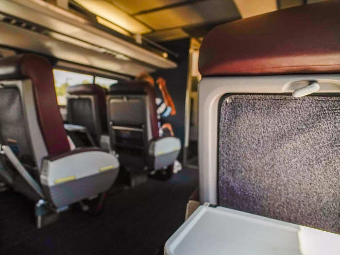 While the Amtrak business-class train was still an upgrade over coach, it ranked last for me when compared to my other business-class rides, as it had fewer perks and less impressive seats.