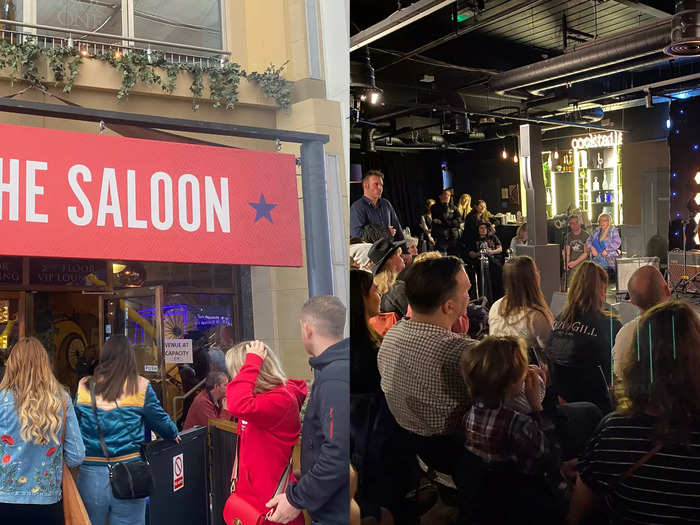 But the best was The Saloon.