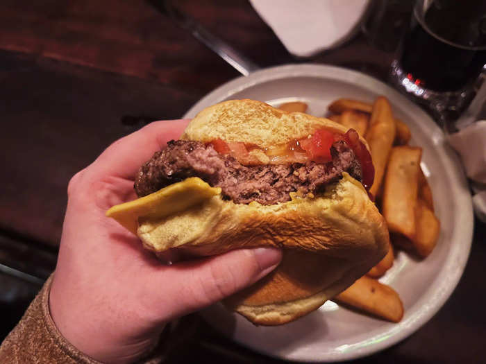 I was overall pleasantly surprised by the burger at McSorley