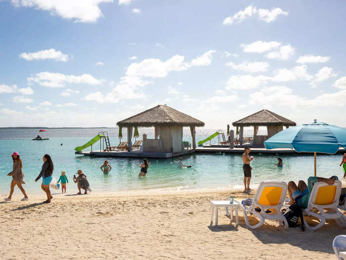 If my cruise itinerary had stopped at another island, my afternoon likely would have looked the same: lounging by the water.